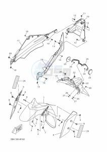 CZD300-A XMAX 300 (BMK1) drawing ELECTRICAL 1