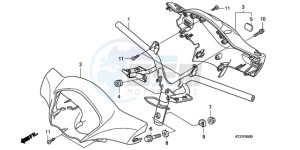 PES125R9 UK - (E / STC 2E) drawing HANDLE PIPE/HANDLE COVER