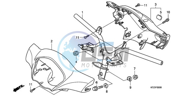 HANDLE PIPE/HANDLE COVER