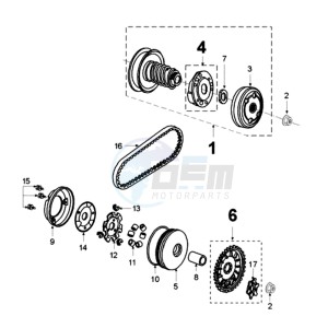 VIVA SL2CA drawing CLUTCH