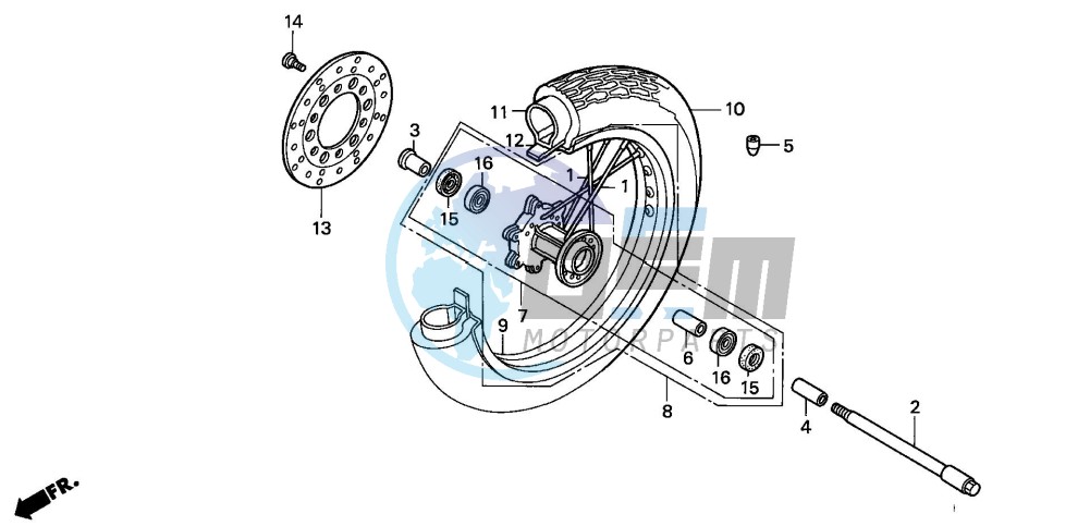 FRONT WHEEL