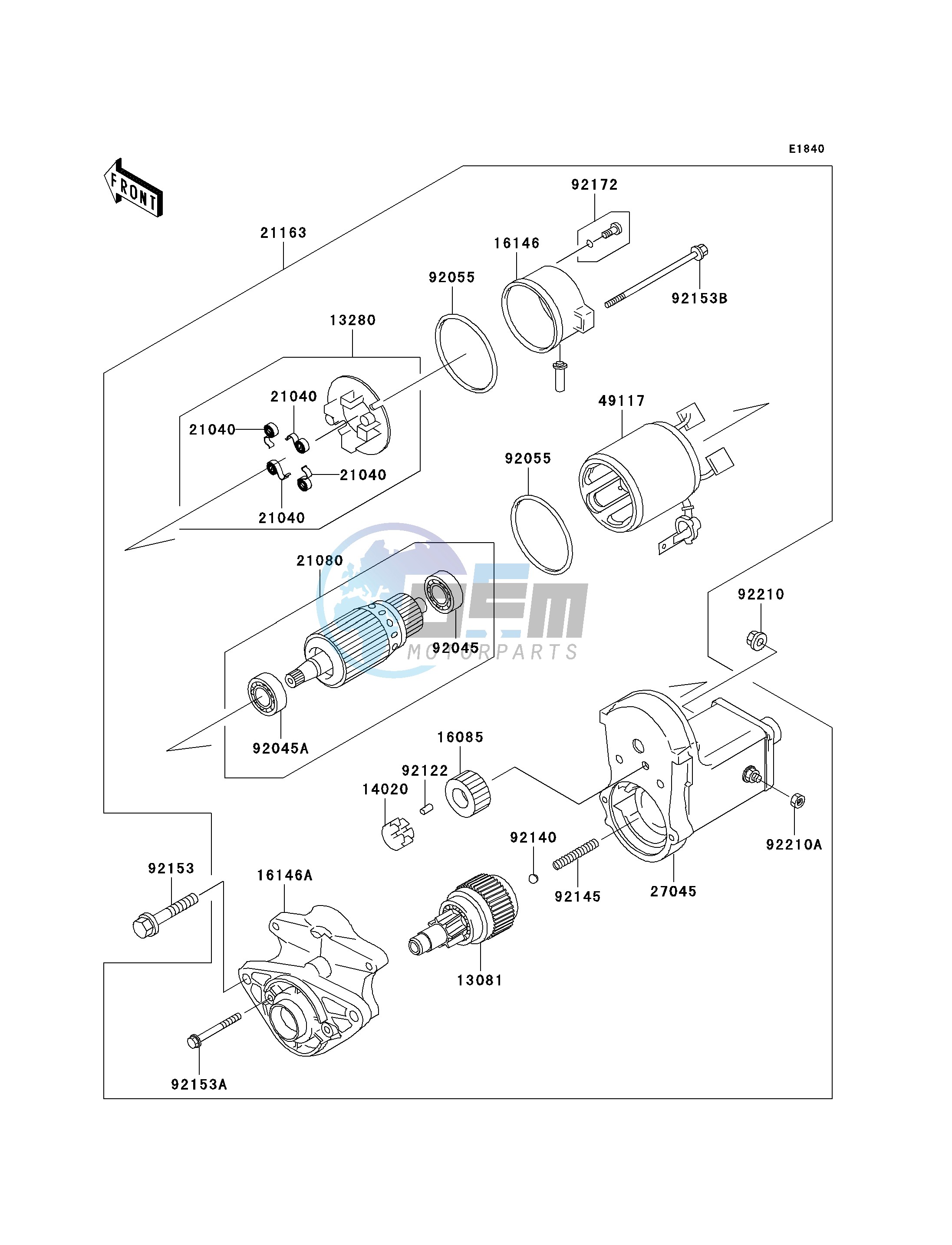 STARTER MOTOR