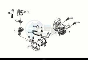 FIDDLE IV 125 (XG12W1-IT) (M0) drawing ECU SET