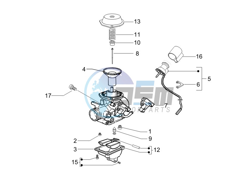 Carburetors components