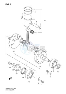 RM250 (E19) drawing CRANKSHAFT