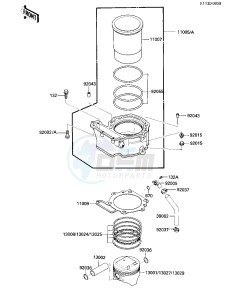 KL 600 A [KL600] (A1) [KL600] drawing CYLINDER_PISTON