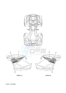 YFM700FWAD GRIZZLY EPS (2UD5) drawing GRAPHICS