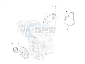 MP3 300 YOURBAN LT RL-SPORT NOABS E4 (EMEA) drawing Stater - Electric starter