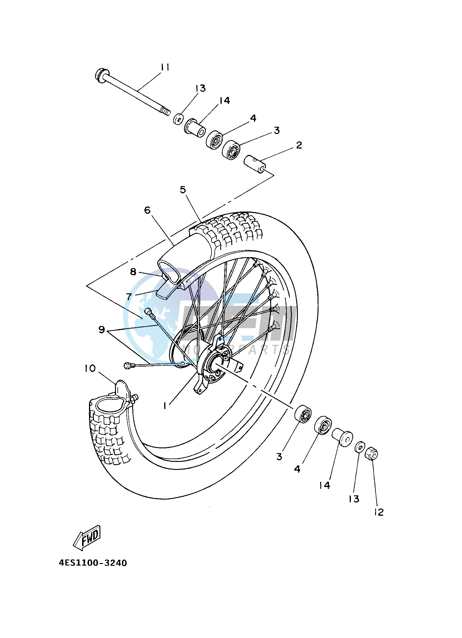 FRONT WHEEL