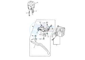 FZS FAZER 1000 drawing HANDLE SWITCH – LEVER