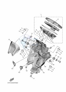 MT-09 SP MTN890D (BAMA) drawing METER