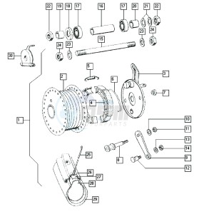 CLASSIC_25-45kmh_Y-K2 50 Y-K2 drawing Front wheel-spokes