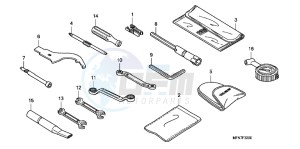 CB1000RB drawing TOOLS