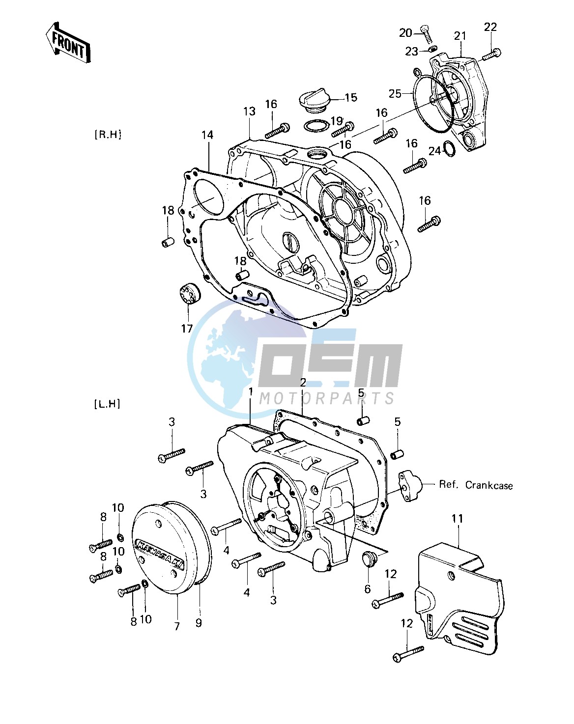 ENGINE COVERS -- 80 D1- -