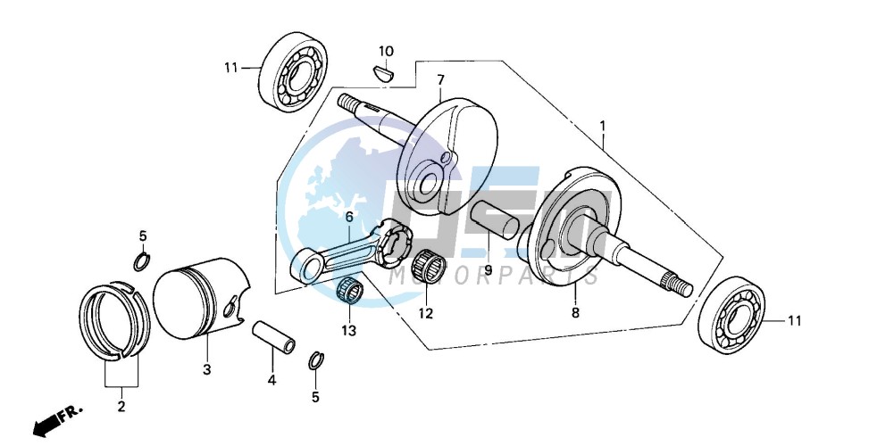 CRANKSHAFT/PISTON