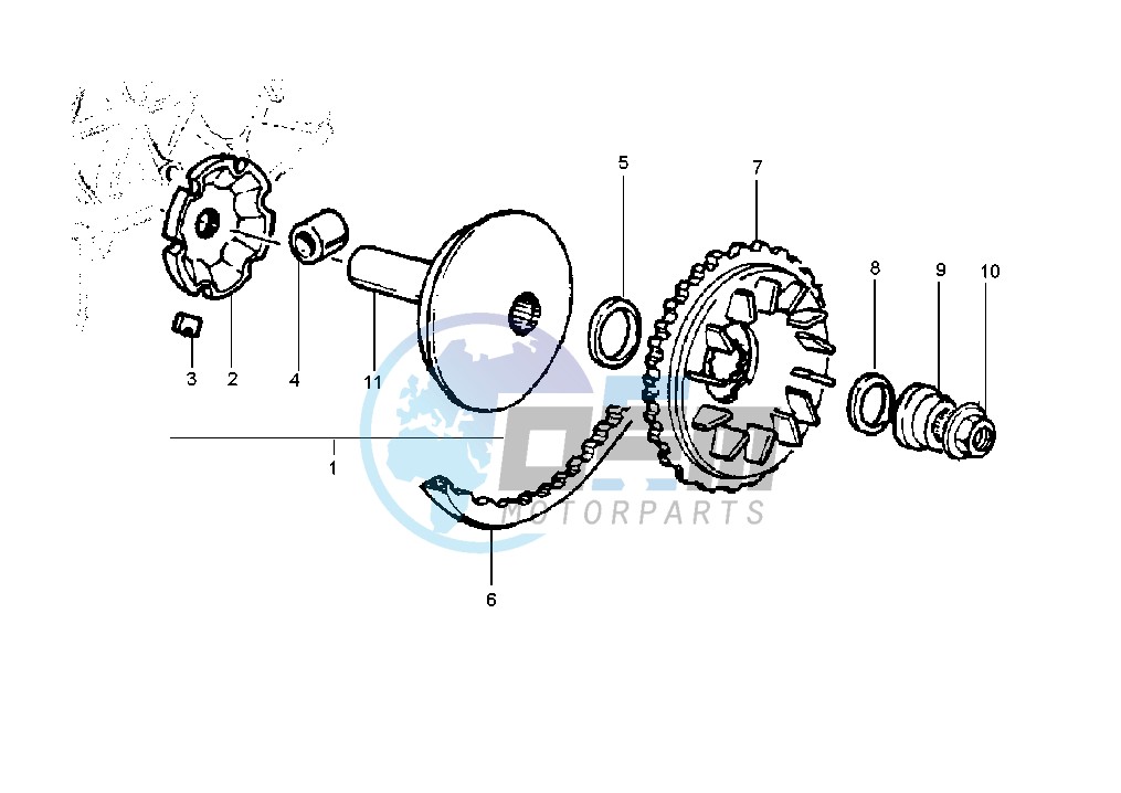 Driving pulley - Belt