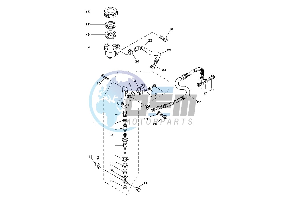 REAR MASTER CYLINDER