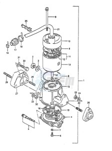 DT 55 drawing Power Unit (1988 to 1990)