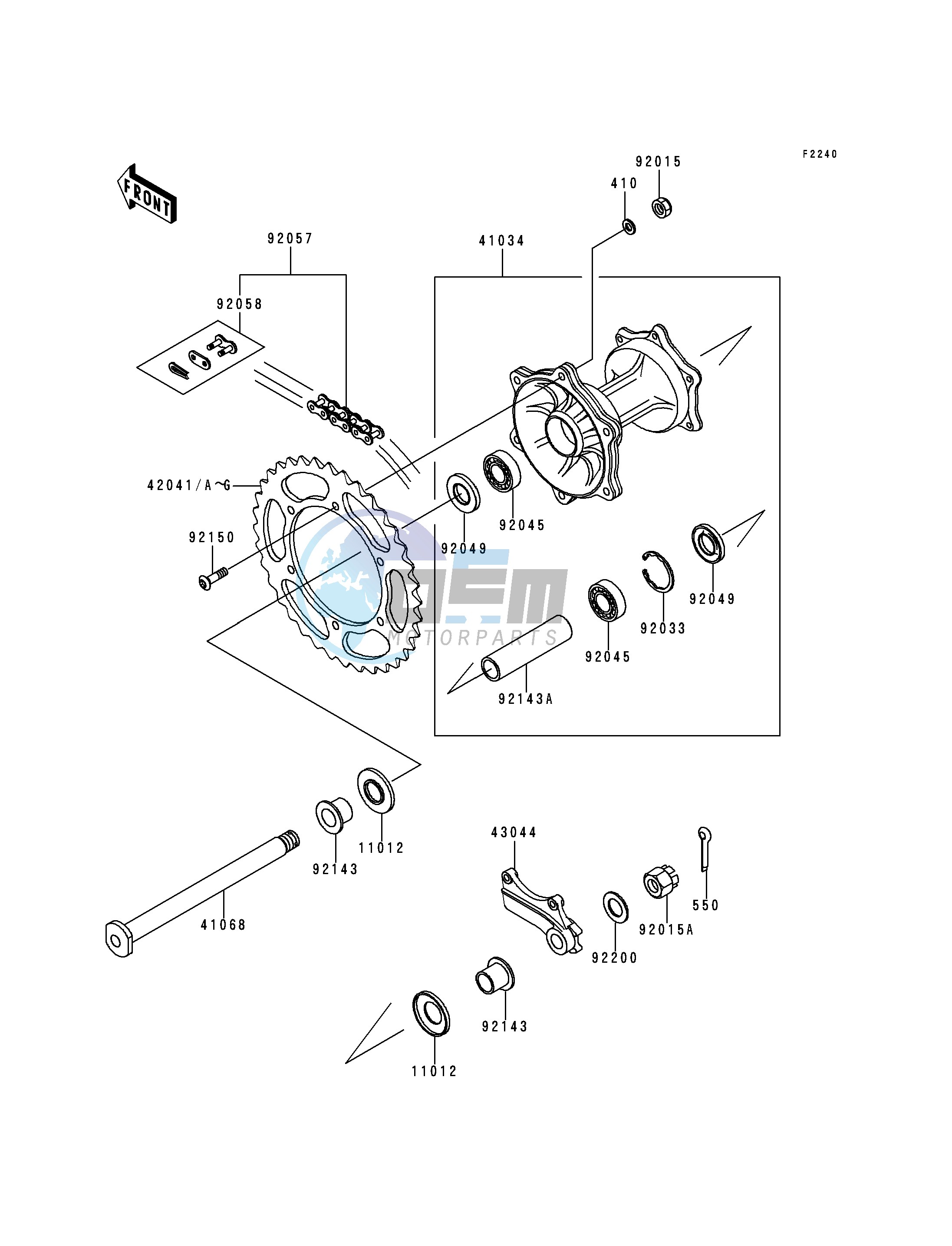 REAR HUB