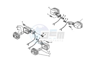 TT K 600 drawing FLASHER LIGHT