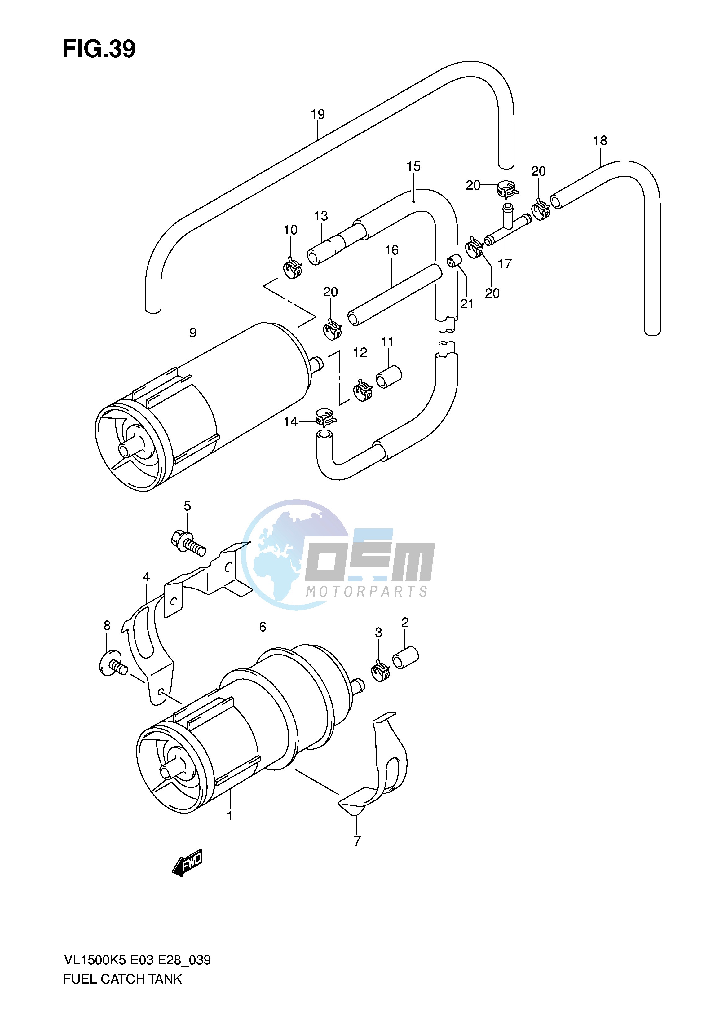 FUEL CATCH TANK