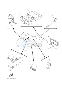 YBR125ESD (51P3) drawing ELECTRICAL 2