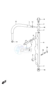 DF 140A drawing Fuel Injector