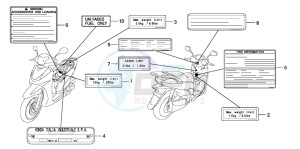 SH300R drawing CAUTION LABEL