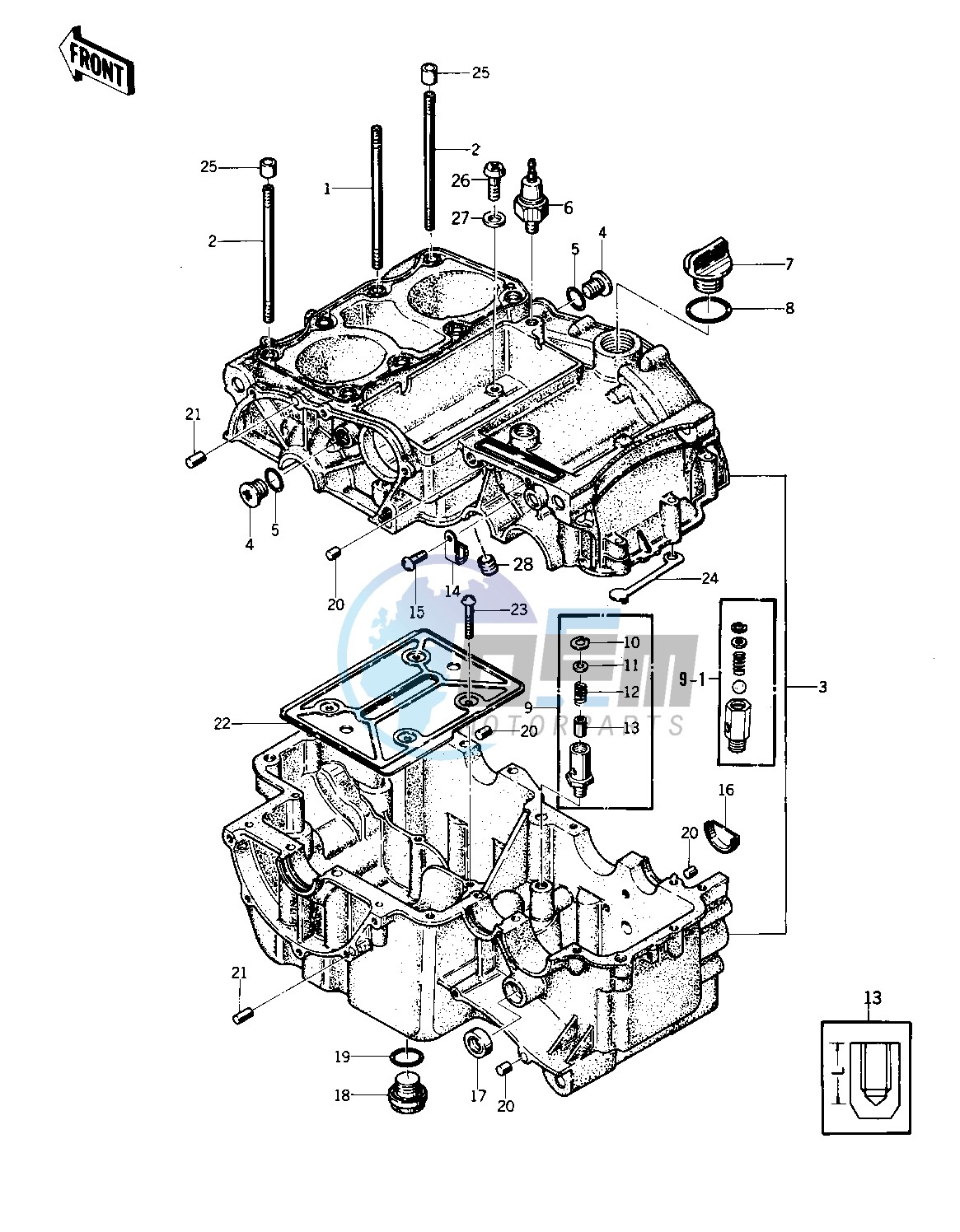 CRANKCASE -- 75 S- -