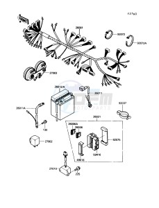 VN750 A [VULCAN 750] (A6-A9) [VULCAN 750] drawing ELECTRICAL EQUIPMENT