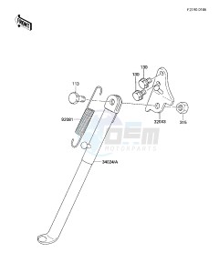 KX 80 L N [KX80] (L2-N3) [KX80] drawing STAND-- S- -