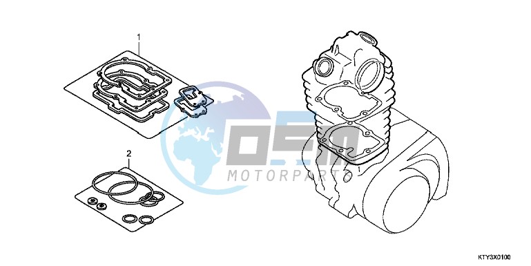 GASKET KIT A