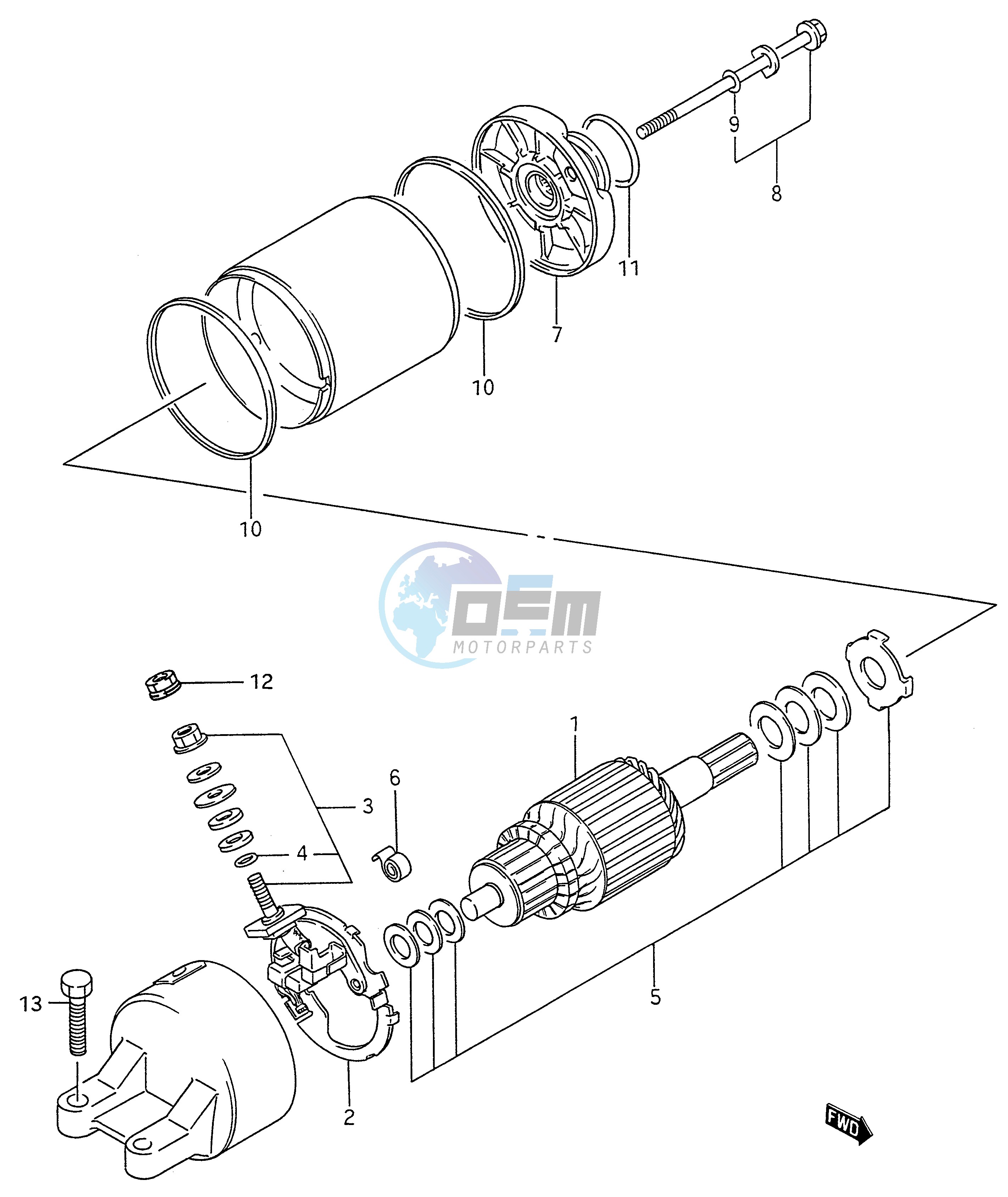 STARTING MOTOR