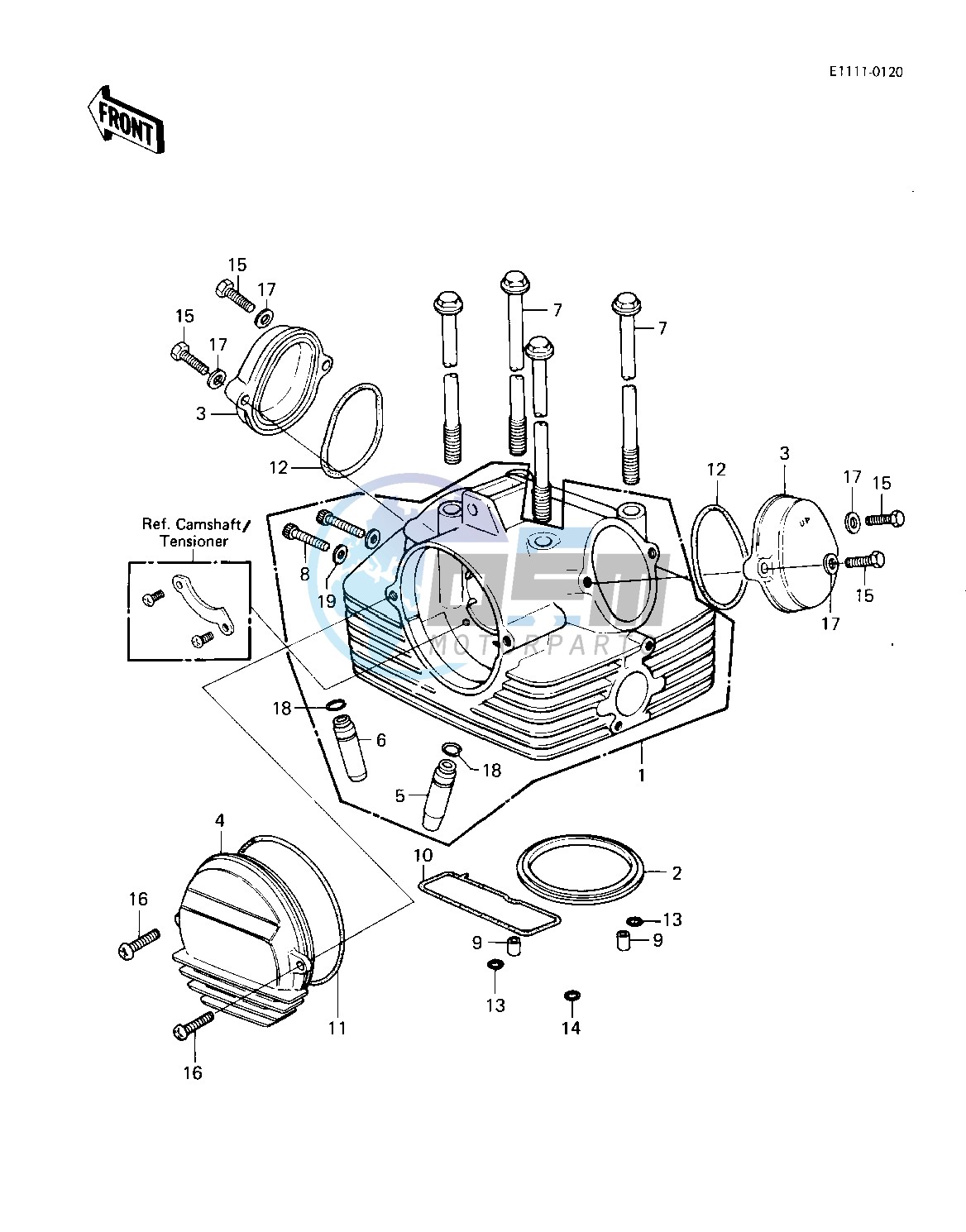 CYLINDER HEAD_COVERS -- 83 KLT200-C1- -