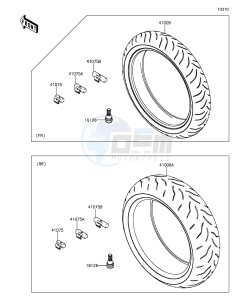 Z1000SX_ABS ZX1000MGF FR GB XX (EU ME A(FRICA) drawing Tires