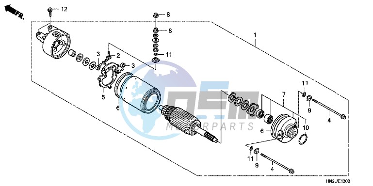 STARTER MOTOR