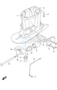 DF 175A drawing Drive Shaft Housing (C/R)