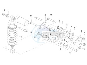 RSV4 1000 RR (APAC) (AUS, CP, NZ) drawing Shock absorber