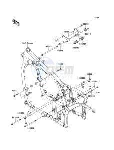 VN900_CUSTOM VN900CBF GB XX (EU ME A(FRICA) drawing Engine Mount