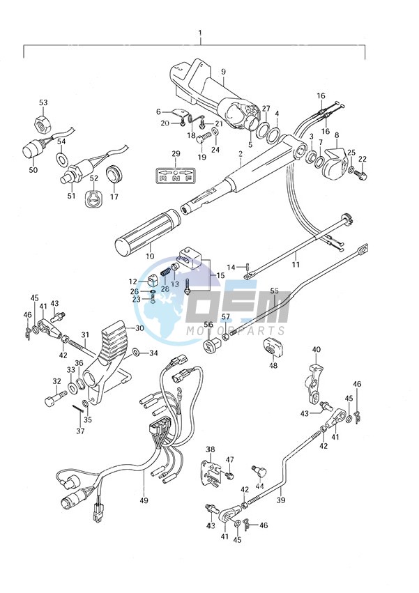 Tiller Handle