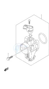 DF 25A drawing Throttle Body