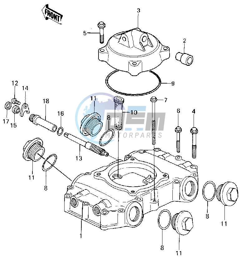 CYLINDER HEAD COVERS -- 80 D1- -