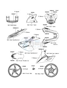 Z1000 ZR1000DCFA FR GB XX (EU ME A(FRICA) drawing Decals(F.Ebony)