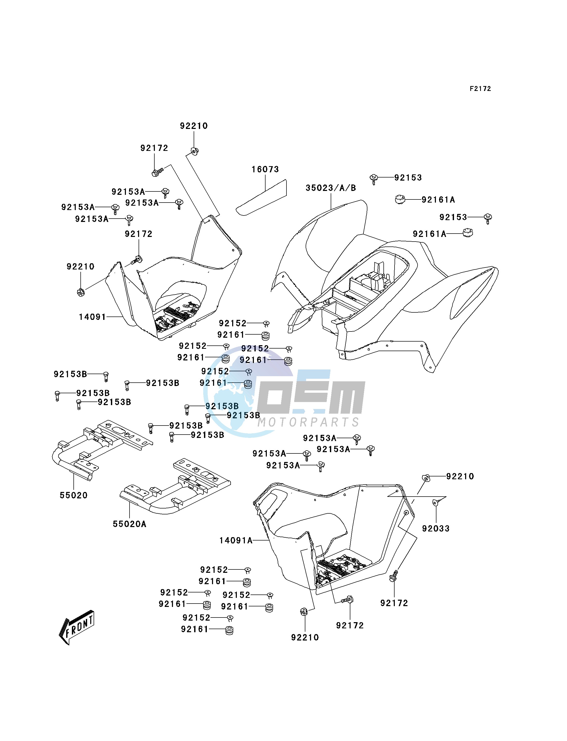 REAR FENDER-- S- -