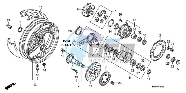 REAR WHEEL