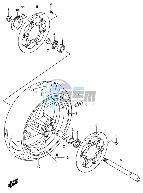 FRONT WHEEL