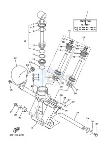 Z175GETOX drawing POWER-TILT-ASSEMBLY-1