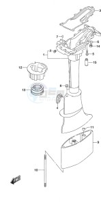 DF 4A drawing Drive Shaft Housing