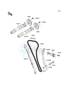 ER-6f EX650C9F GB XX (EU ME A(FRICA) drawing Camshaft(s)/Tensioner