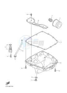 YZF-R1 998 R1 (2CR1 2CR2) drawing OIL CLEANER